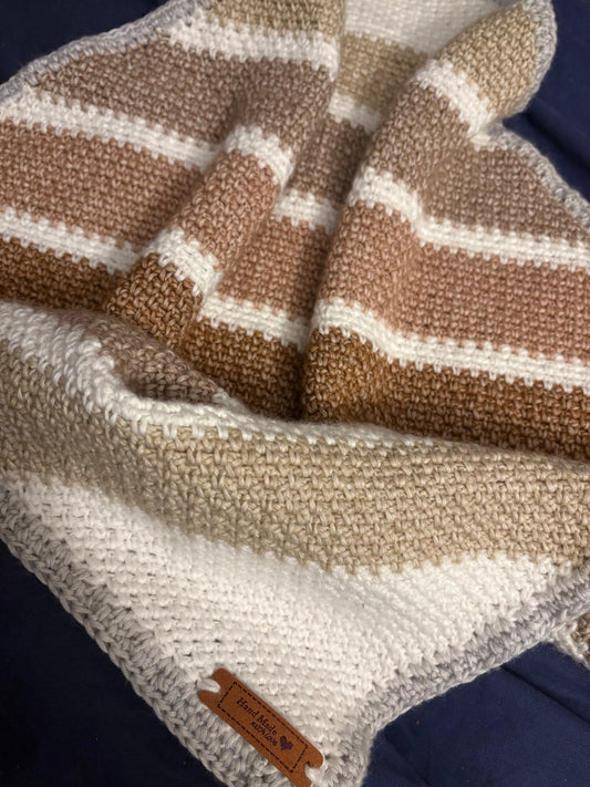 Stone baby blanket