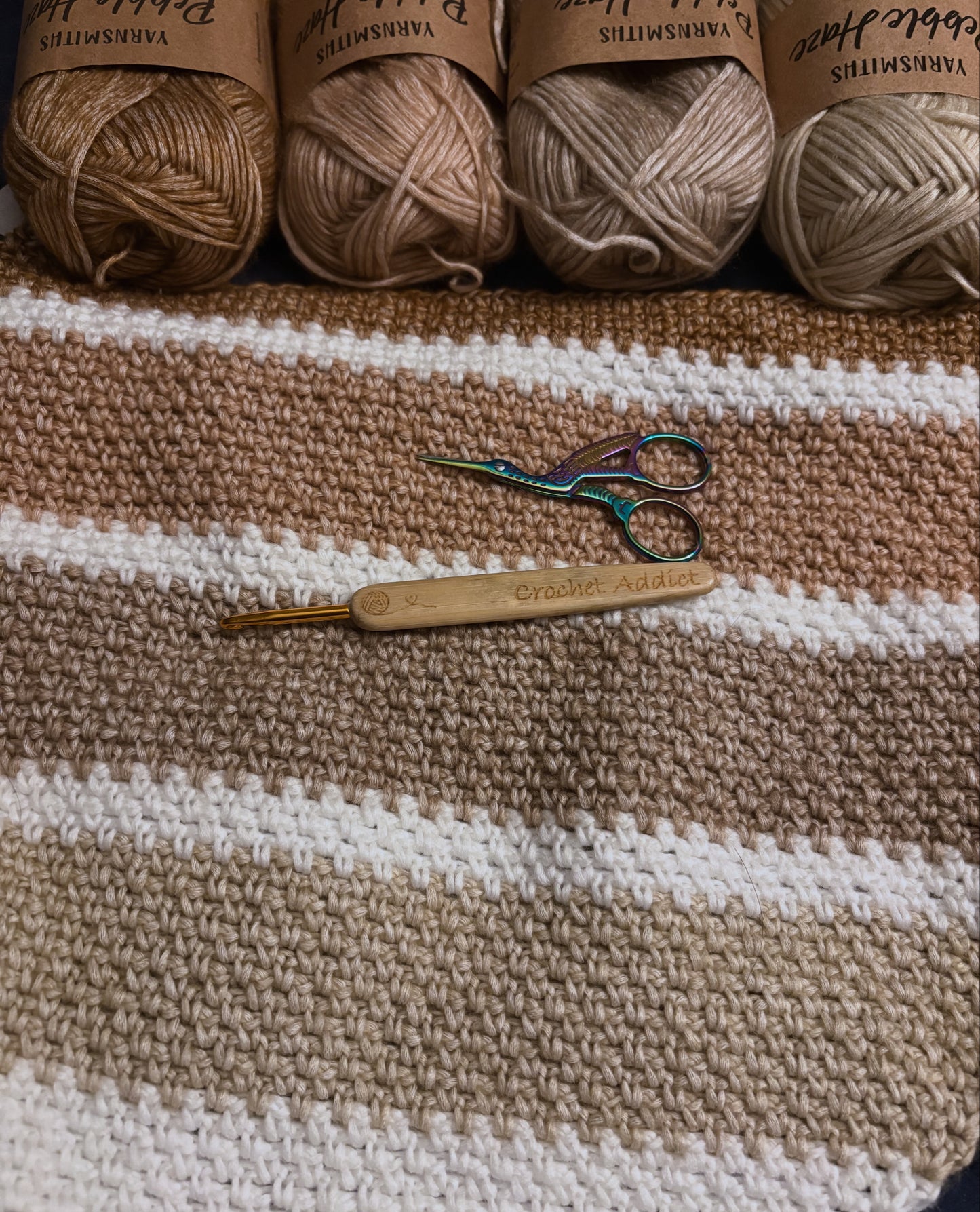Stone baby blanket